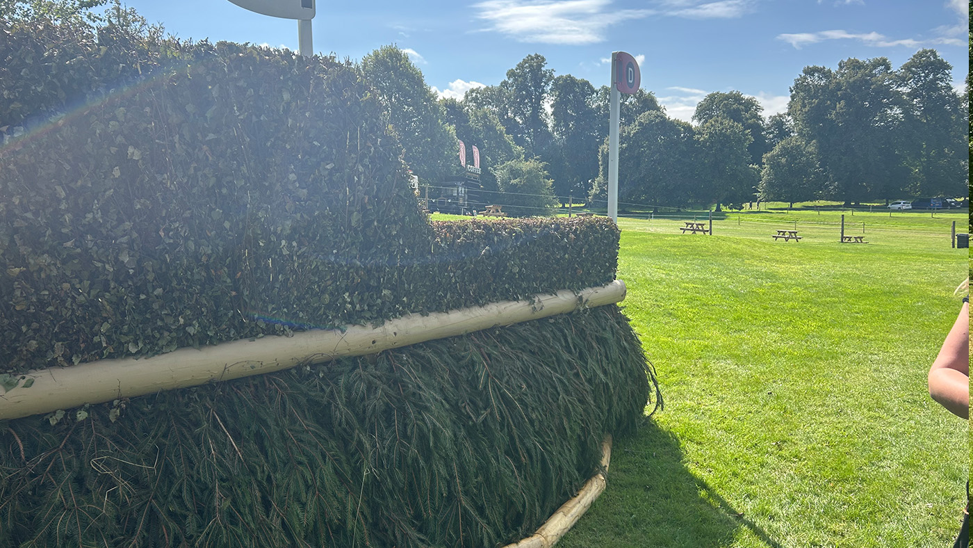 Burghley Horse Trials cross-country course