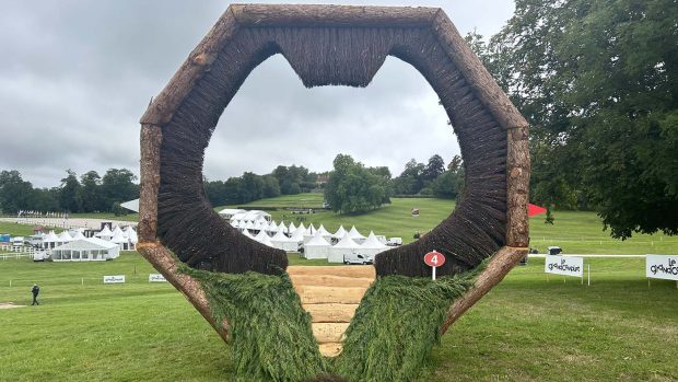 Cross-county fence: Eventing european championships