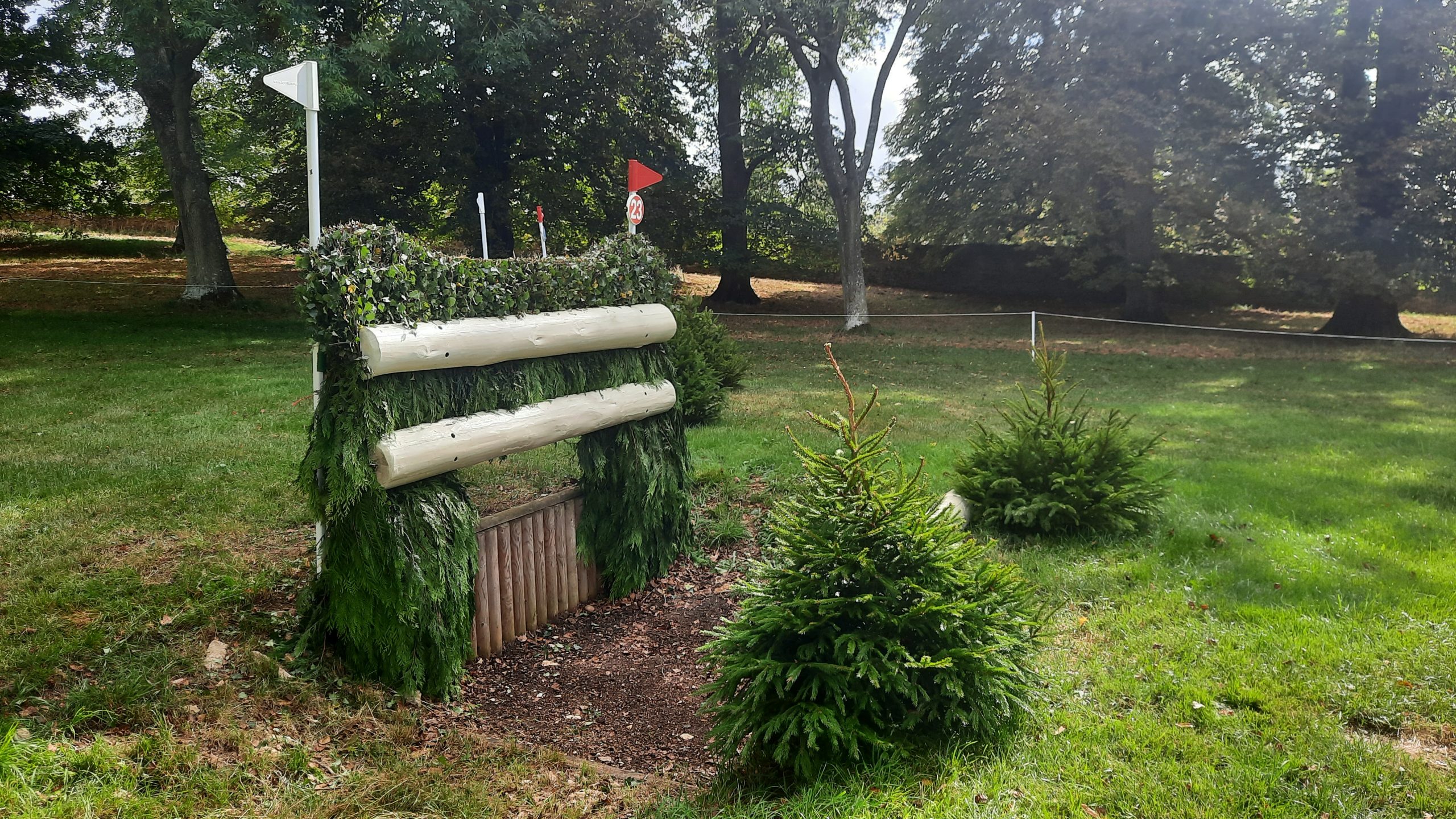 Fence 23: Blenheim Horse Trials cross-country