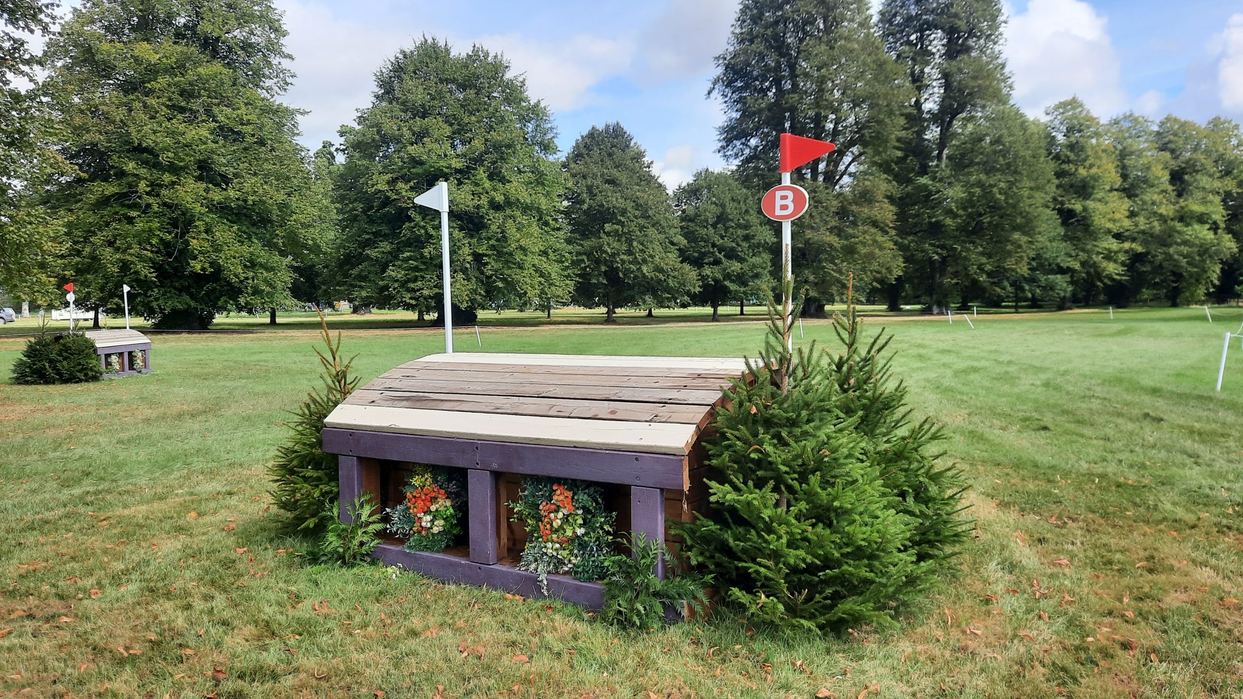 Fence 24b: Blenheim Horse Trials cross-country