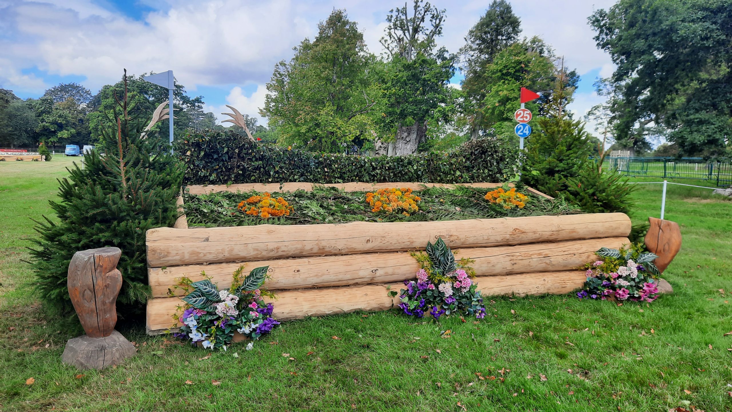 Fence 25: Blenheim Horse Trials cross-country