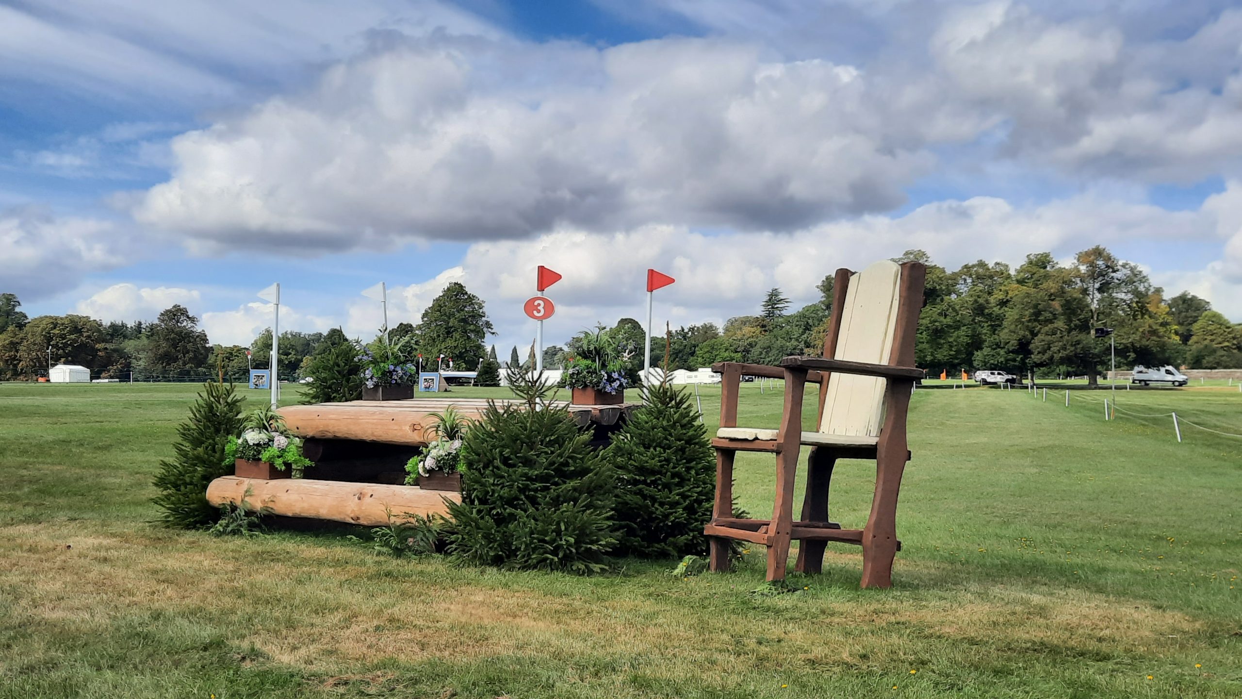 Fence 3: Blenheim Horse Trials cross-country