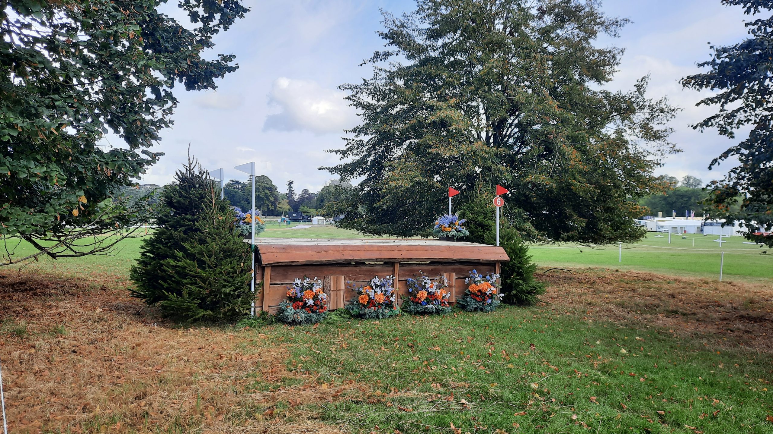 Fence 6: Blenheim Horse Trials cross-country course gallery