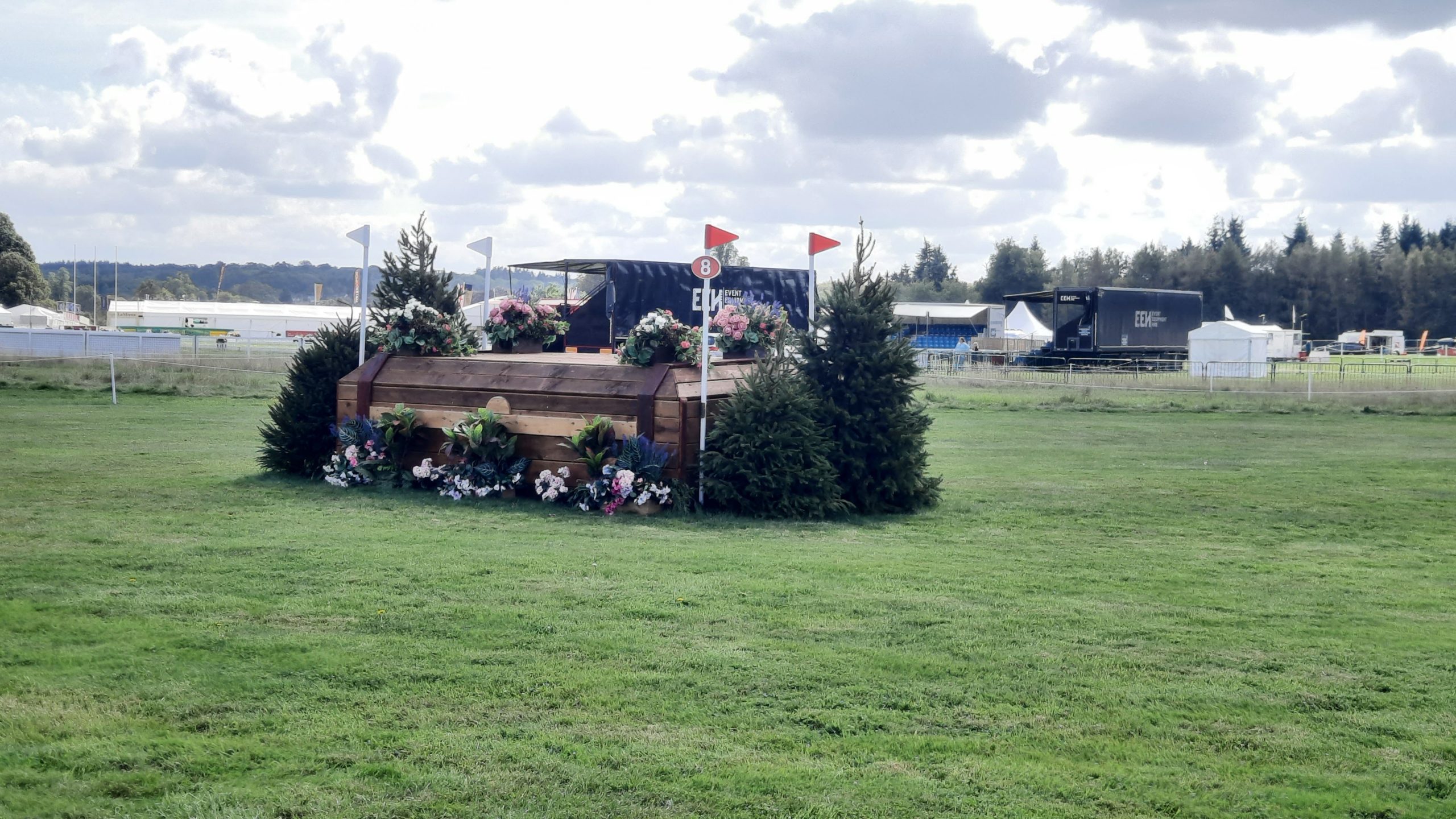 Fence 8: Blenheim Horse Trials cross-country course gallery