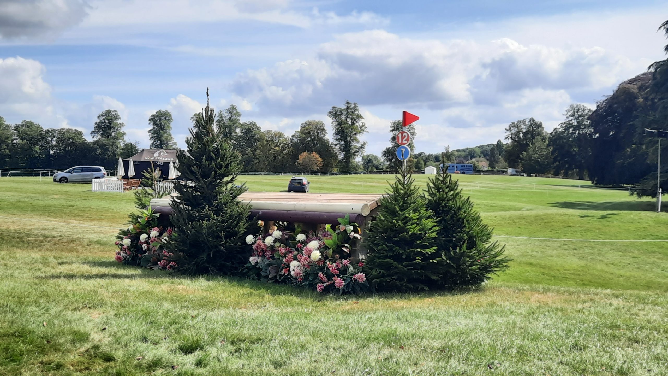Fence 12: Blenheim Horse Trials cross-country course gallery