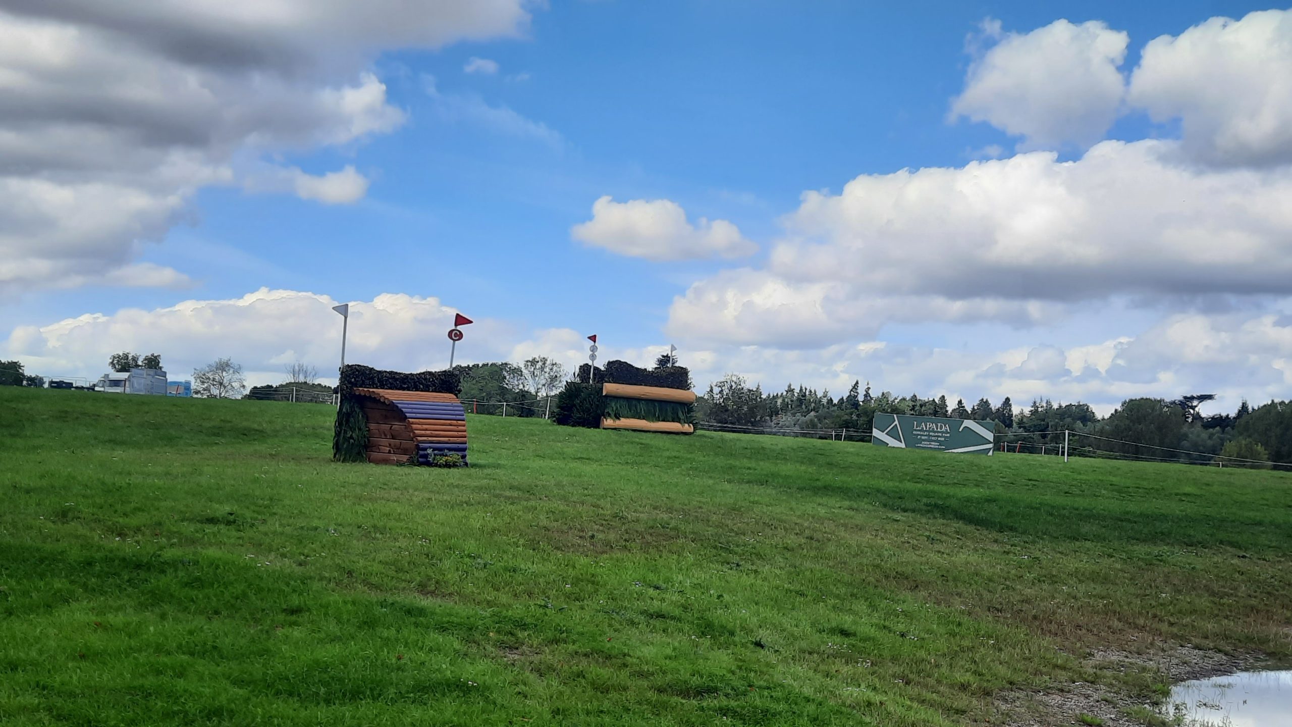 Fence 15c: Blenheim Horse Trials cross-country course gallery