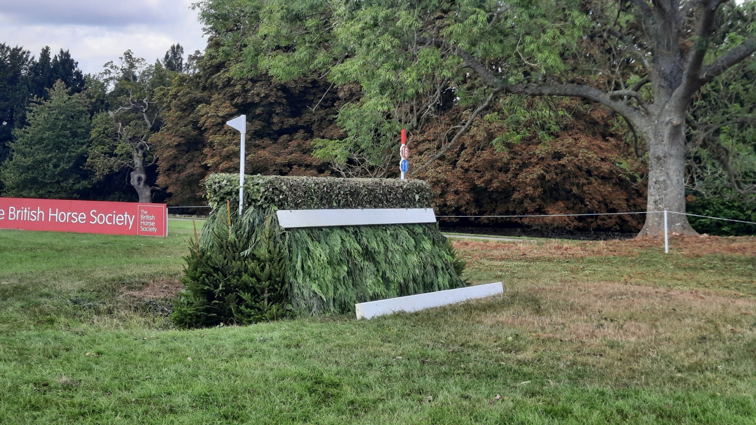 Fence 16: Blenheim Horse Trials cross-country course gallery