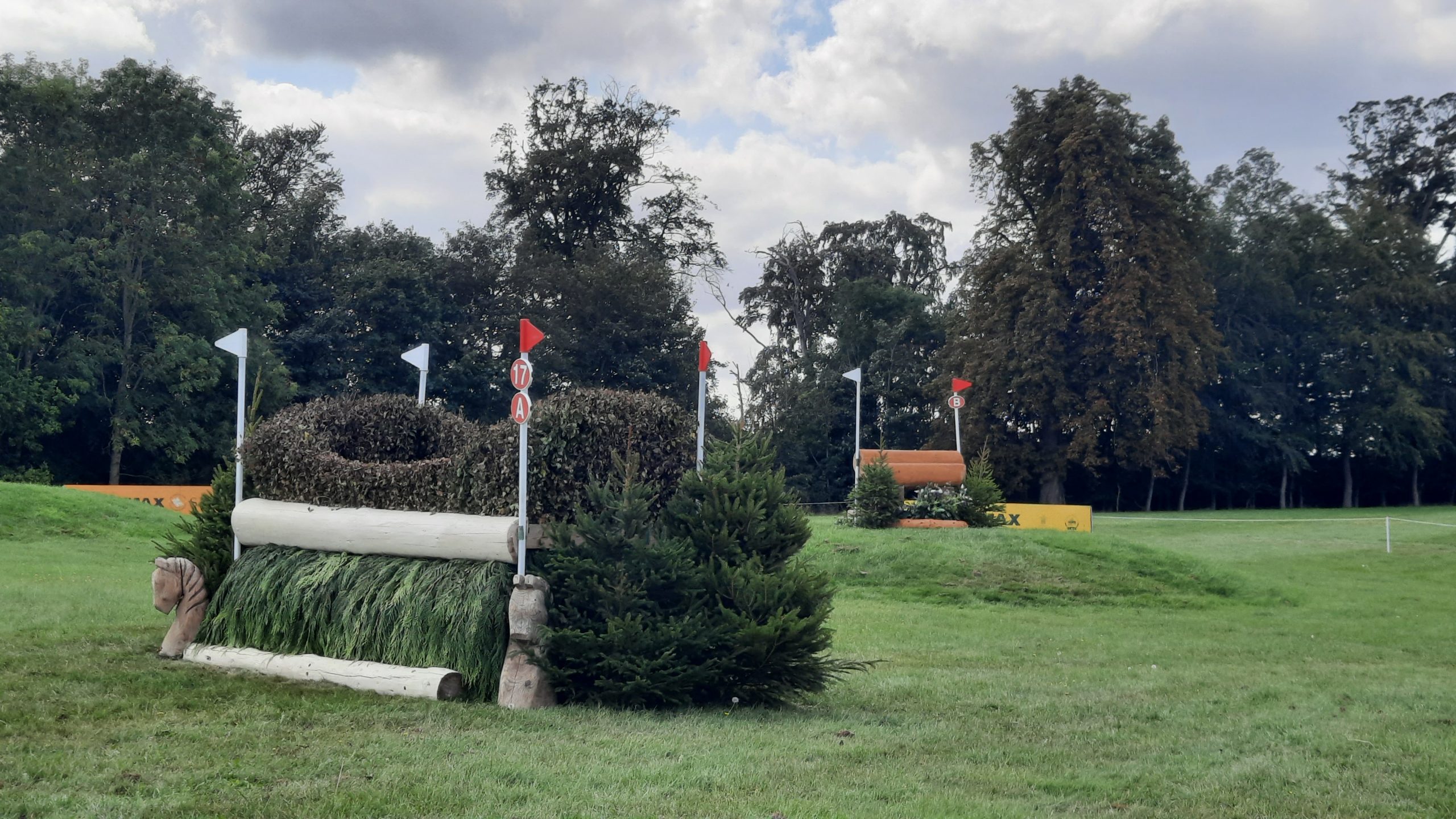 Fence 16a: Blenheim Horse Trials cross-country course gallery