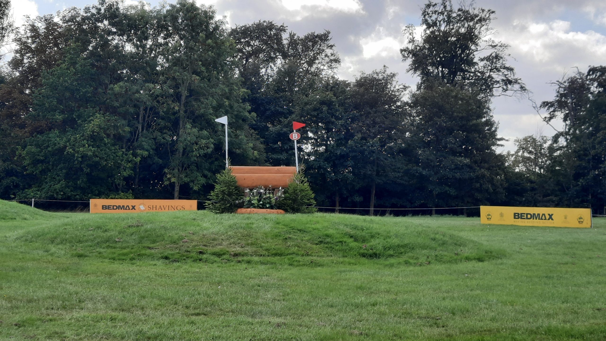 Fence 16b: Blenheim Horse Trials cross-country course gallery