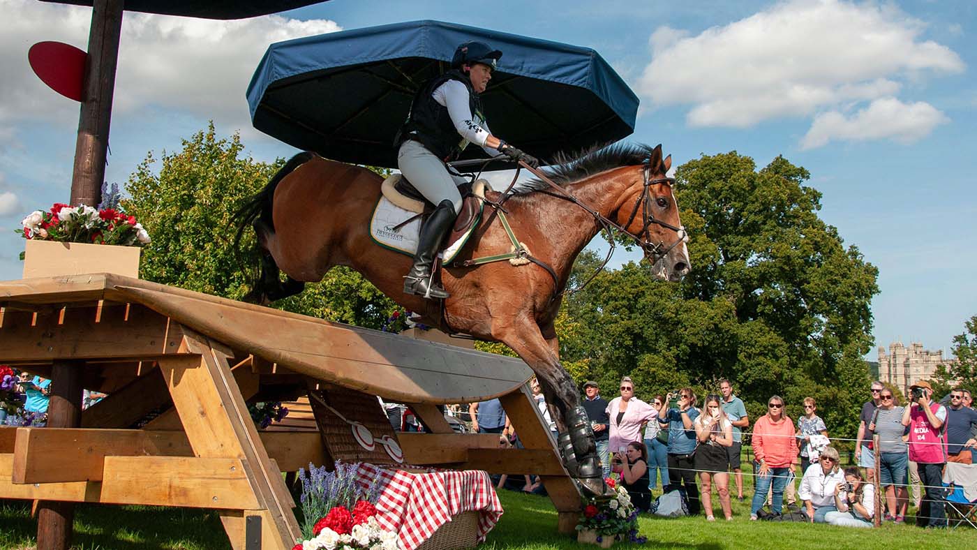 Pippa Funnell Burghley Horse Trials