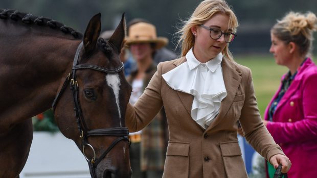 Alexandra Munn and The Spice Merchant at Blenheim Horse Trials.