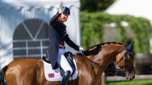 Gareth Hughes and Classic Briolinca conclude their European Dressage Championships grand prix