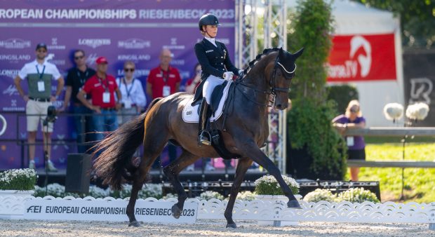 Jessica von Bredow-Werndl and TSF Dalera BB win individual gold at the European Dressage Championships