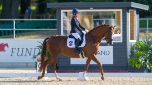 Georgia Wilson and Sakura at European Para Dressage Championships