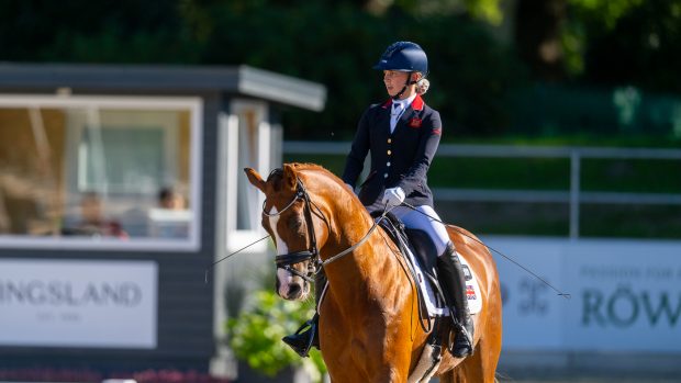 Georgia Wilson and Sakura at European Para Dressage Championships