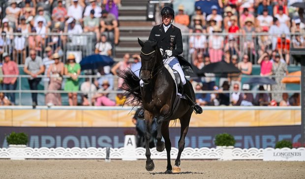 Frederic Wandres and Bluetooth OLD have got Germany's hopes off to a solid start in the Paris Olympics dressage.