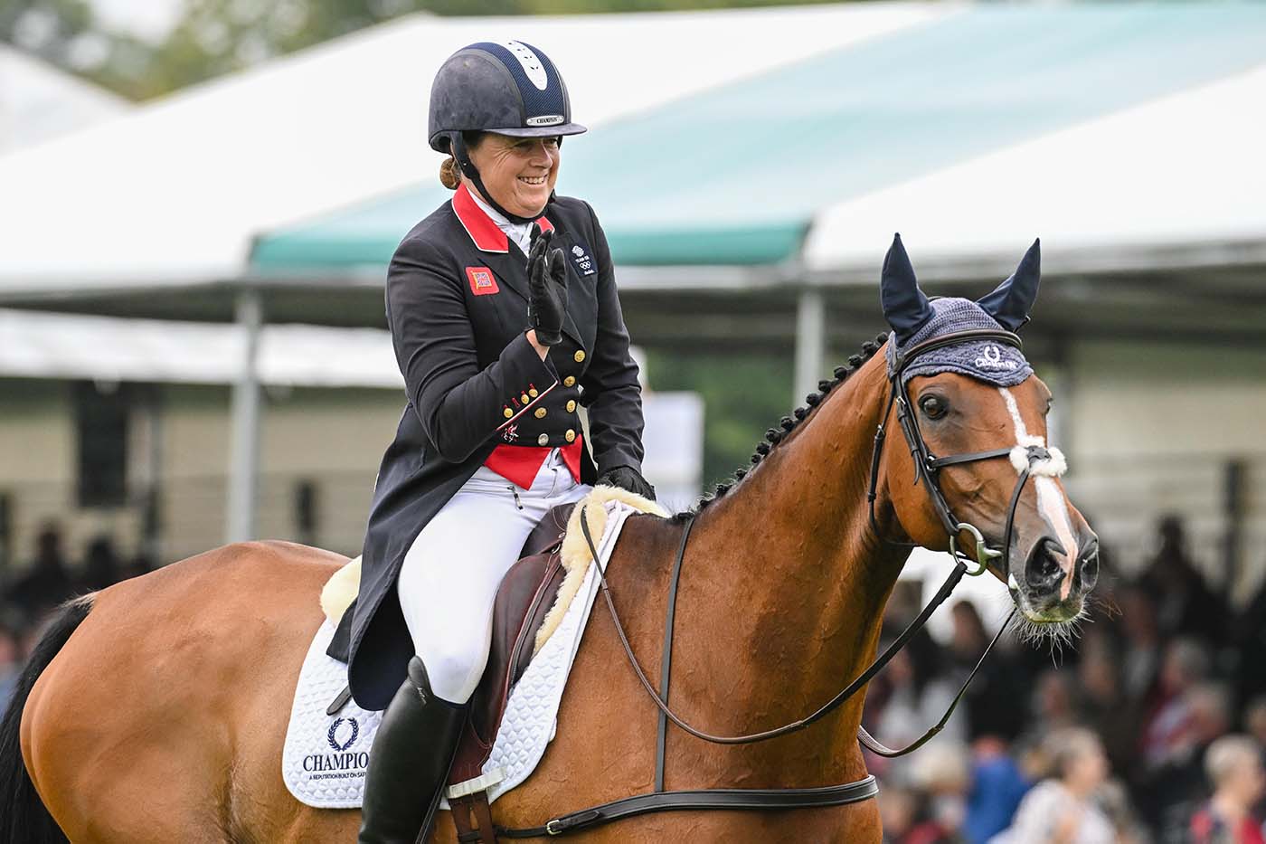 Pippa Funnell Burghley Horse Trials