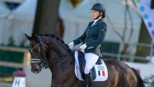 Sarah Slattery and Savona at the European PAra Dressage Championships