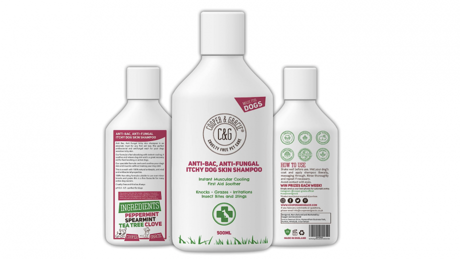 Best dog shampoo itchy skin soothe and relieve irritated patches