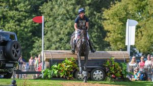 Burghley Horse Trials cross-country: Tim Price and Vitali