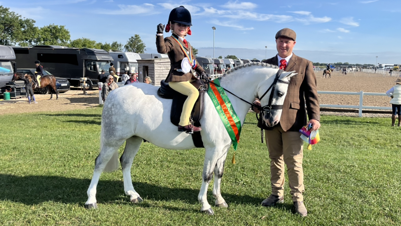 HOYS 2023 for Penllech Sid and Florence Milczarek