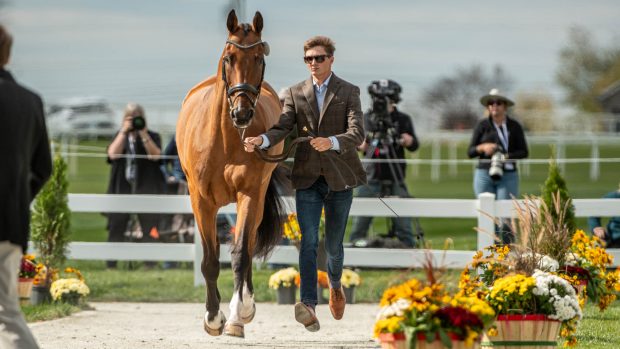 Jacob Fletcher and Fabian at Maryland 5 Star 2023
