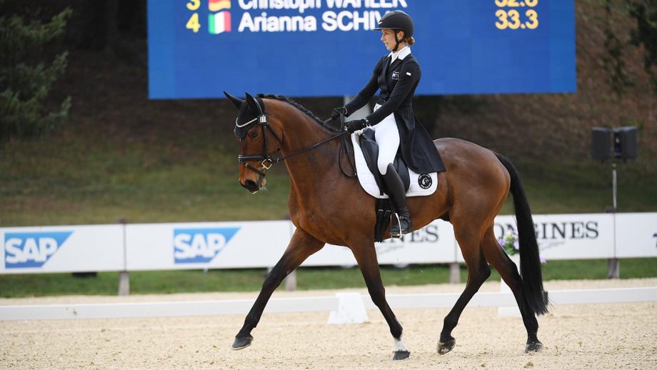 Maryland 5 Star dressage 2023: Monica Spencer has taken an early lead