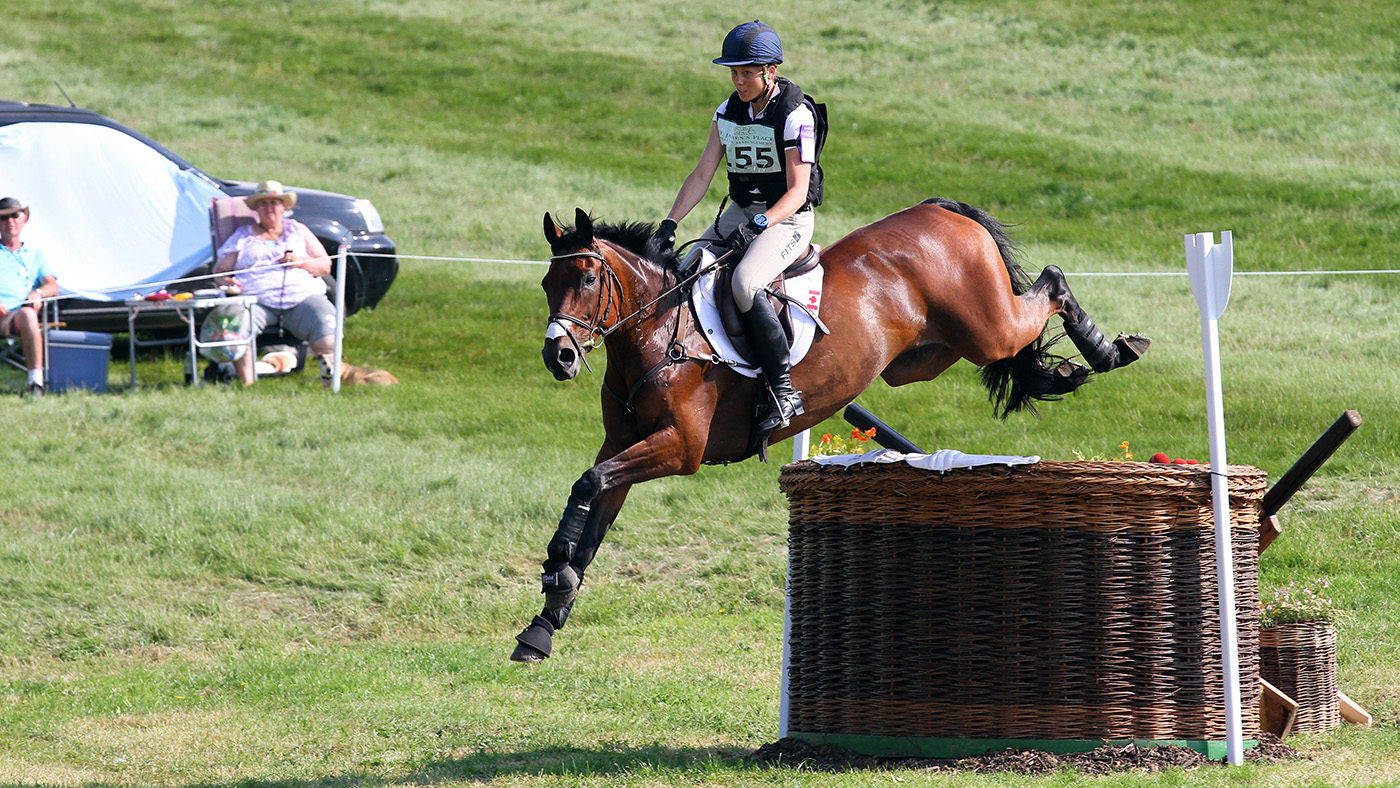 Rebecca Howard on Riddle Master at Barbury 2013.