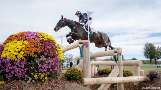Pau Horse Trials tickets. British combination Kylie Roddy and SRS Kan Do lie in seventh following the Pau Horse Trials cross-country