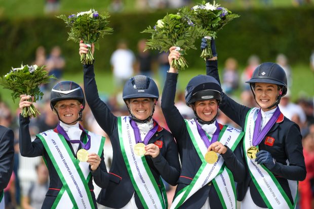 The gold medal-winning British eventing team has been nominated for team of the year at The Sunday Times Sportswomen of the Year Awards 2023. Ros Canter (pictured, left), is also in the running for The Sunday Times Sportswoman of the Year.