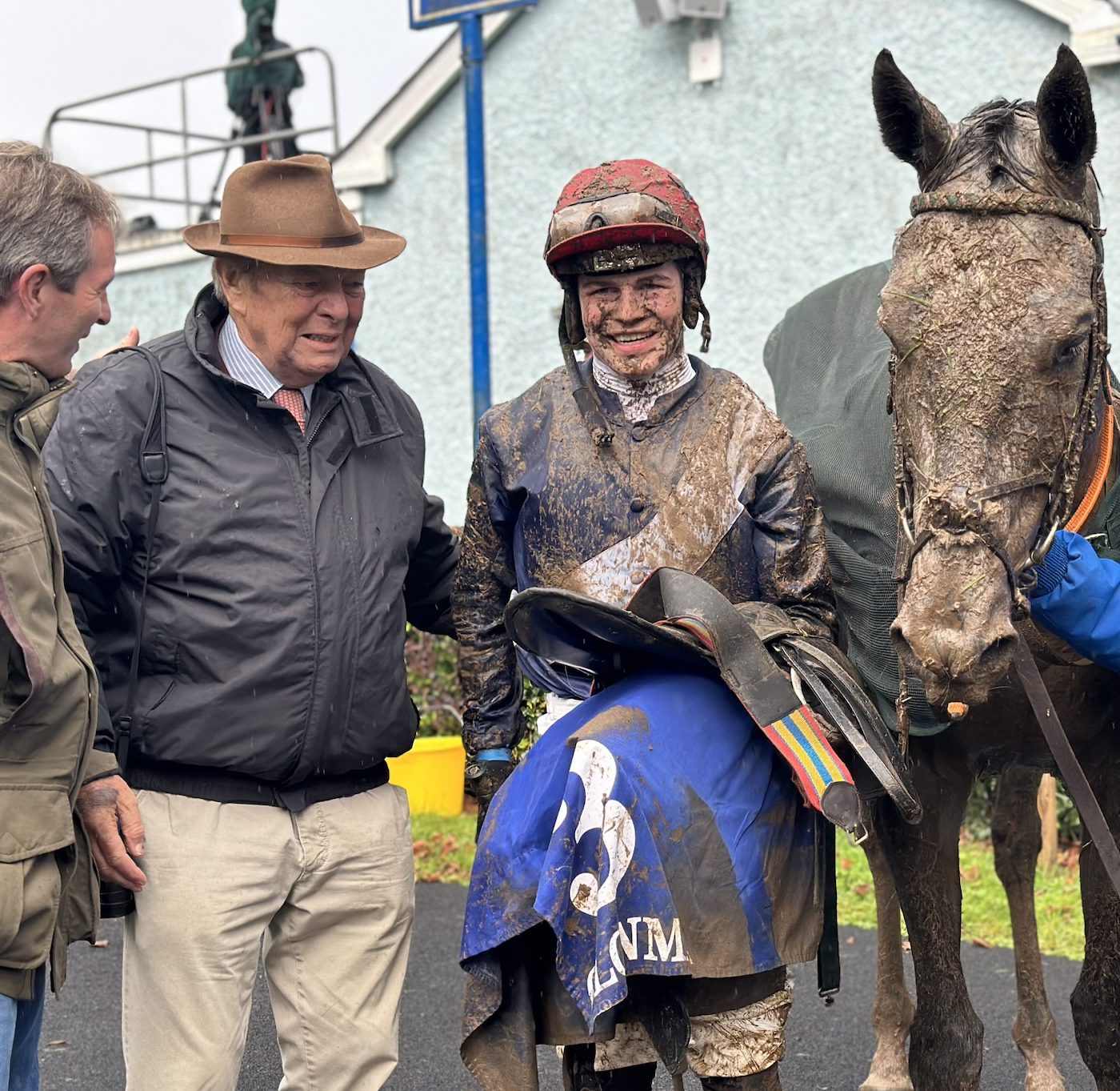 Teenage jockey Josh Williamson wins his first race at Clonmel