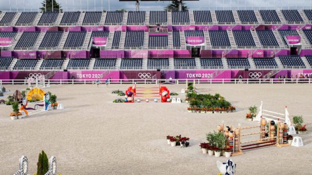 Tokyo showjumping arena. The IJRC is calling for a top rider to be allowed to assist the ground jury as a revision to the elimination rule