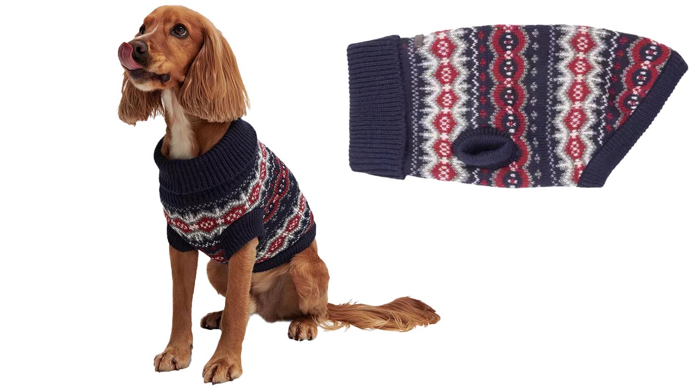 Barbour Fair Isle Dog Jumper