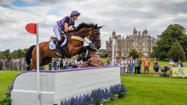 Emily King at Burghley Horse Trials 2023