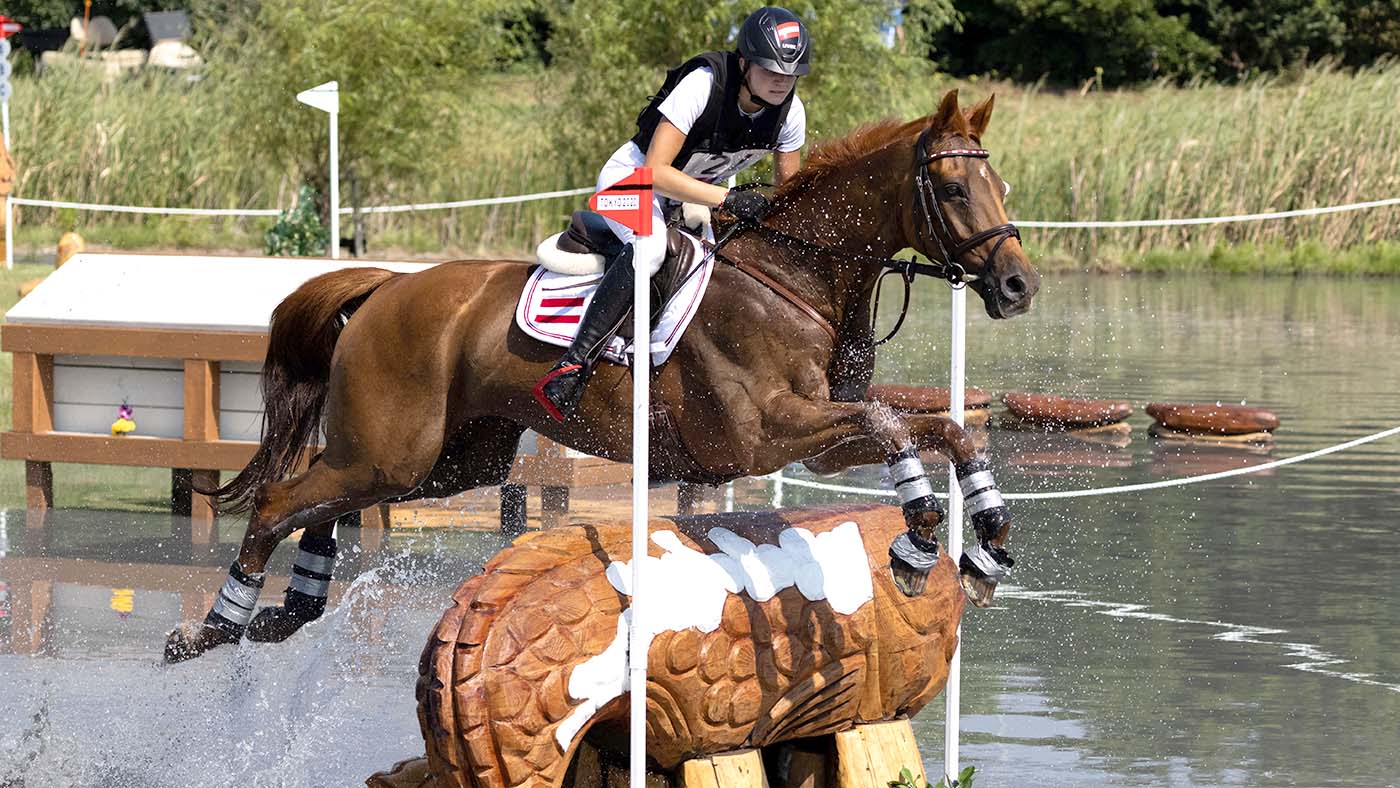 Olympic eventer Lea Siegl injured at Pau five-star