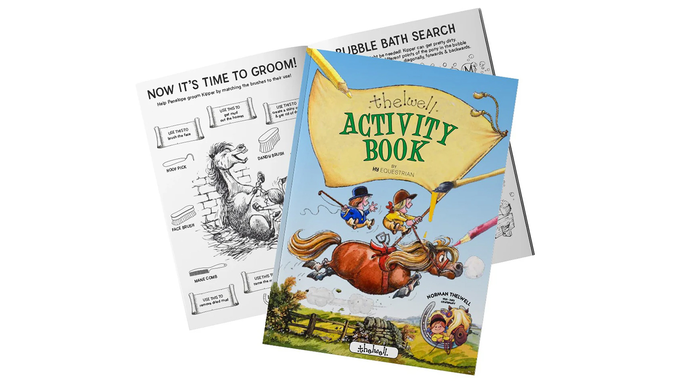 Hy Equestrian Thelwell Collection Activity Book