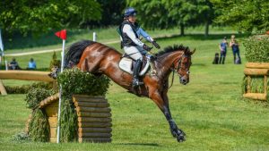 British Olympic eventer Pippa Funnell will join the British Eventing board as a non-executive director. Here Pippa is pictured at Bramham horse trials with MCS Maverick.