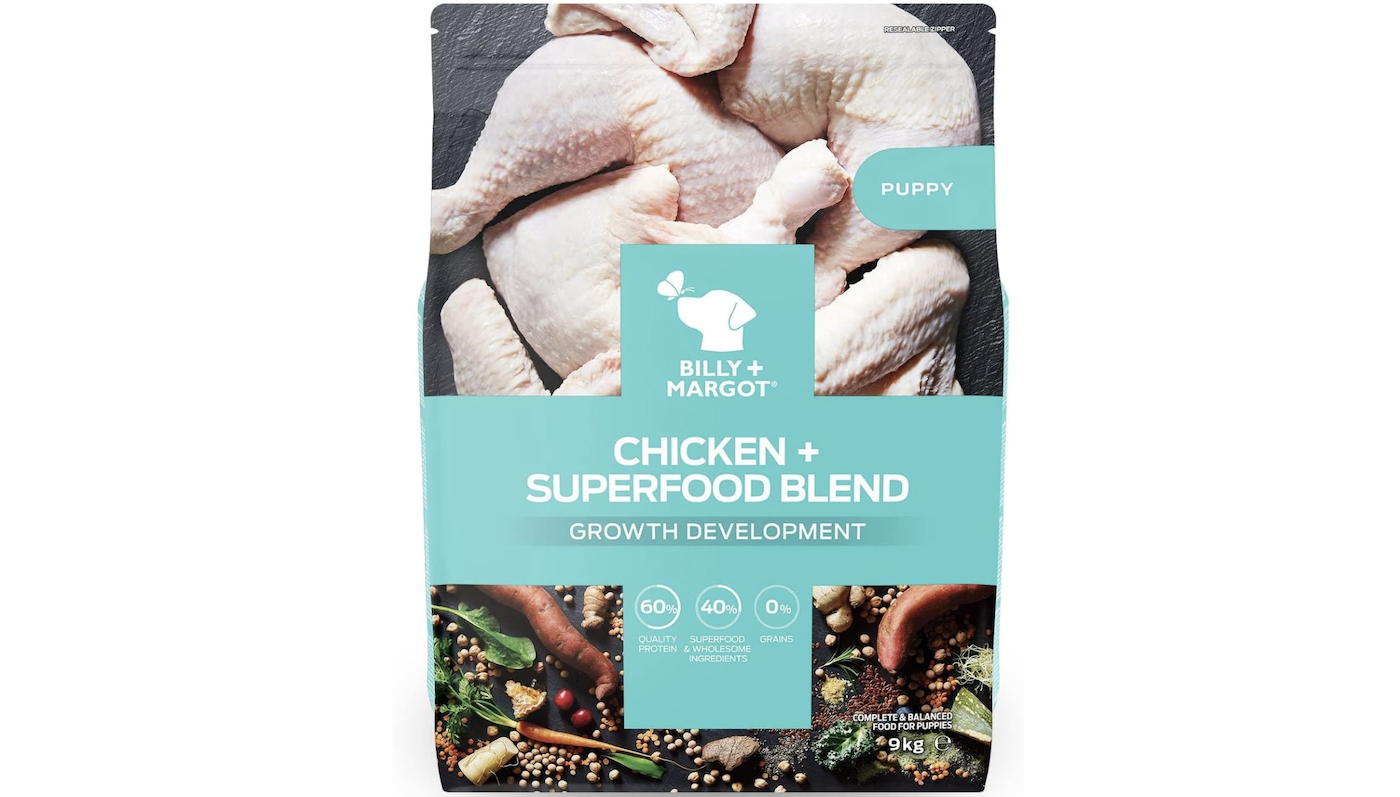 Billy + Margot puppy food