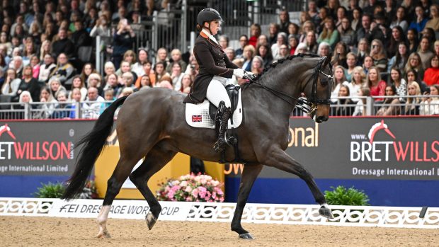 London International freestyle dressage results