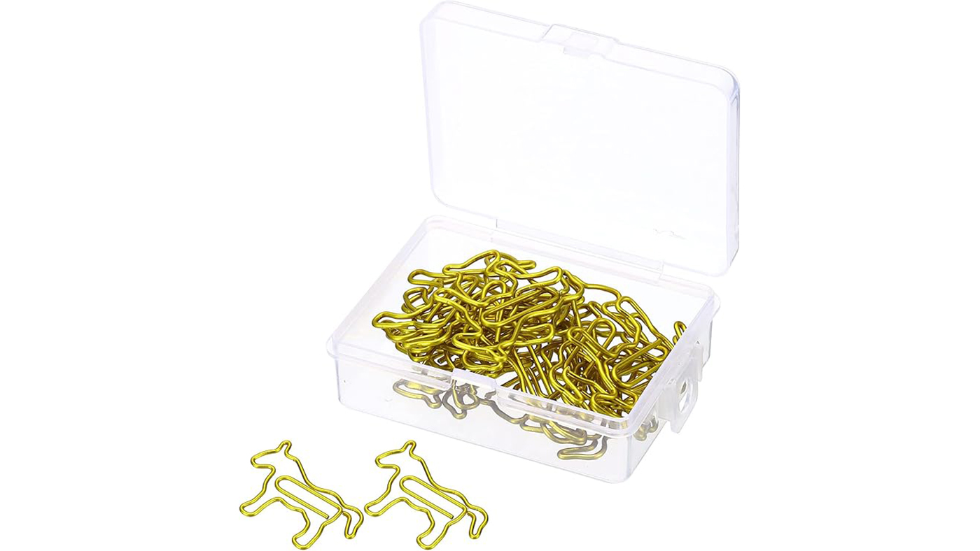 Horse shaped paper clips
