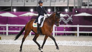 Fouaad Mirza and Seigneur Medicott at the Tokyo Olympics