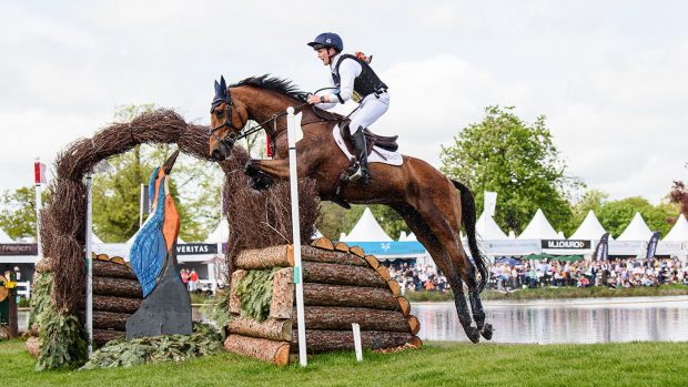 Toledo De Kerser injury: Tom McEwen riding the horse at Badminton last year, before his injury at Burghley