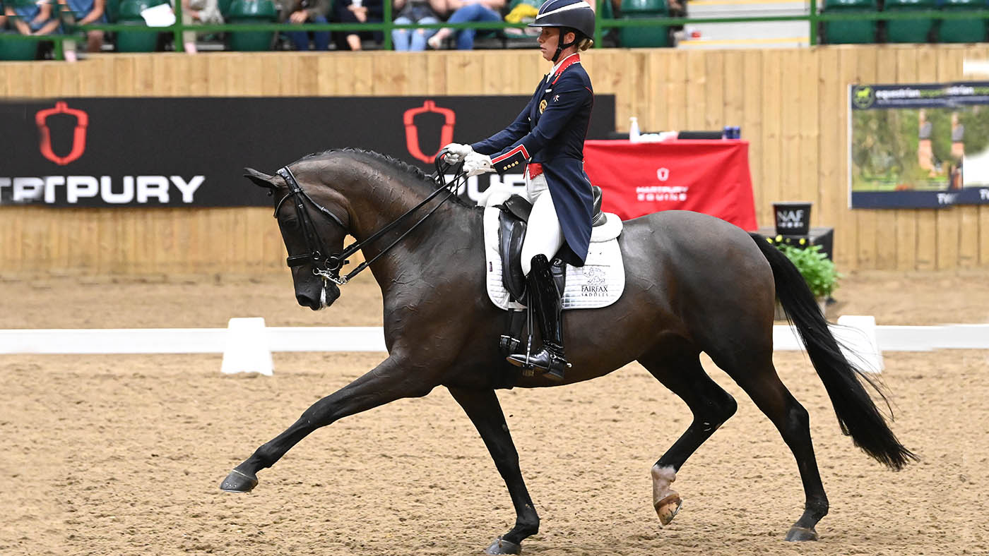 Charlotte Dujardin and Alive and Kicking win CDI3* grand prix in Lier