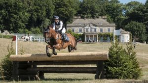 Daisy Berkeley riding Diese Du Figuier at Gatcombe