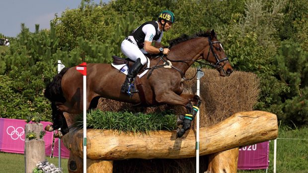 Australian Olympic eventer Shane Rose (pictured here with Virgil at the Tokyo Olympics) is in intensive care after undergoing surgery.