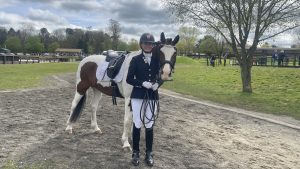 April Joynson and Rocky Robin at the Petplan Area Festival Championships 2024