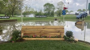 Kentucky Three-Day Event cross-country course 2024 fence 13a alternative