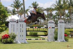 Showjumping news: Jordan Coyle and Costa Diam, back after injury.