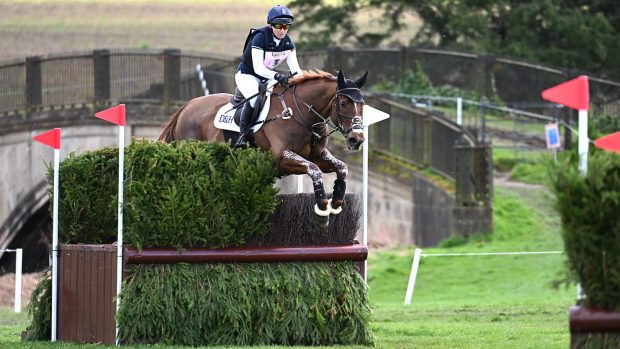 Laura Collett and Bling at Thorseby 2024.