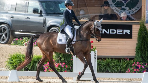 Kentucky Three-Day Event dressage: Lucienne Bellissimo and Dyri